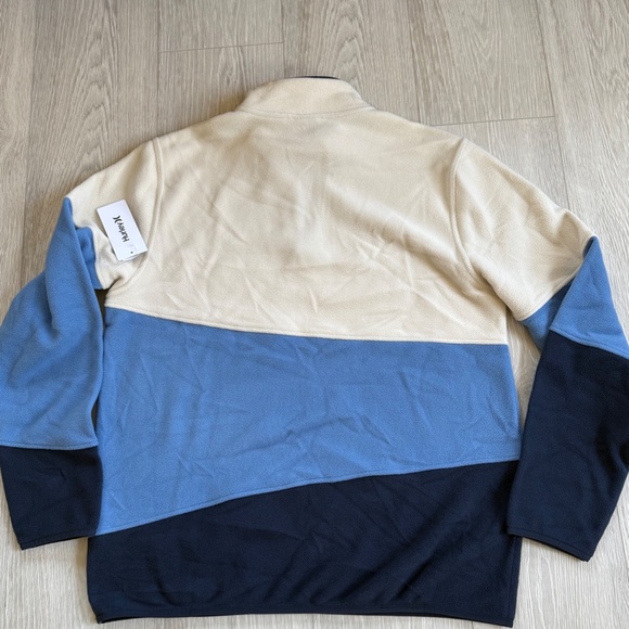 Hurley ~ Mesa Windchill ~ 1/4 zip, pullover, fleece sweatshirt ~ BRAND NEW! sz L - Picture 10 of 10